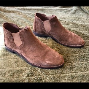 Trask Allison Suede Chelsea Booties